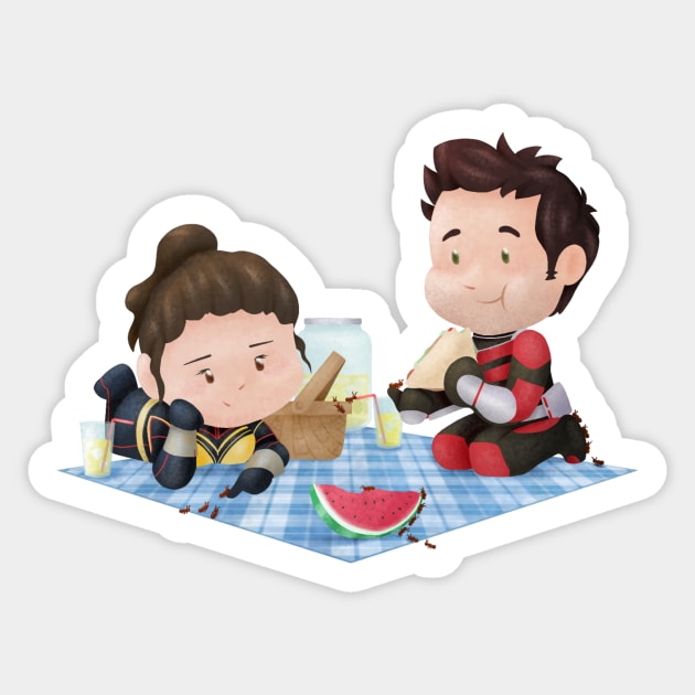 Ant Employee Picnic Sticker by Imaplatypus